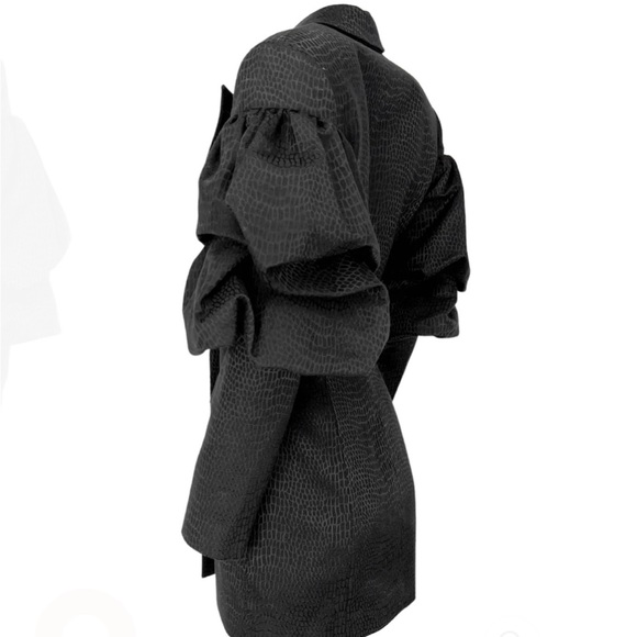 ACLER STOW BLAZER MINI DRESS IN BLACK size 4 - Picture 5 of 10